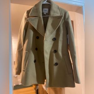 NWT Old Navy Medium Camel Peacoat